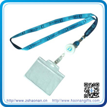 Alta Qualidade ID Card Badge Holder Poliéster Colhedor